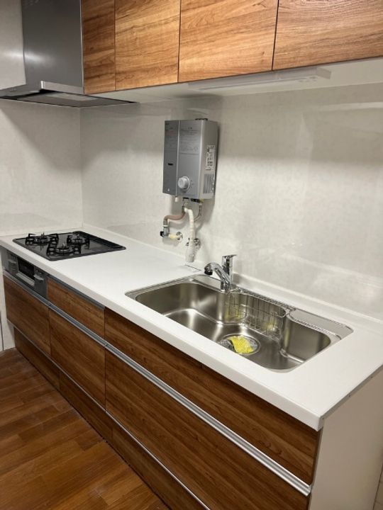 植田北住宅のキッチン