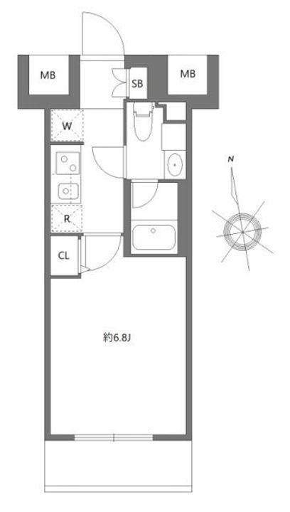 エヌステージジェイアール新白岡駅前の間取り