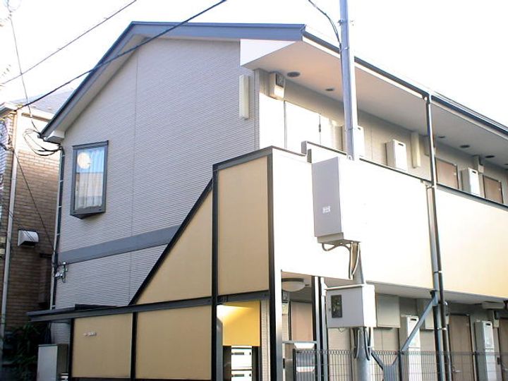 フラットK柿の木坂の外観