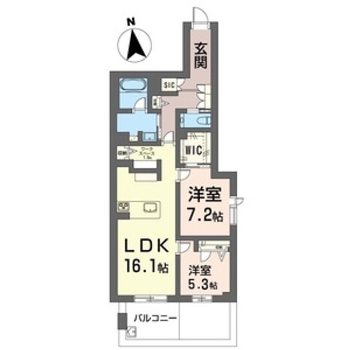 ペティーユの間取り