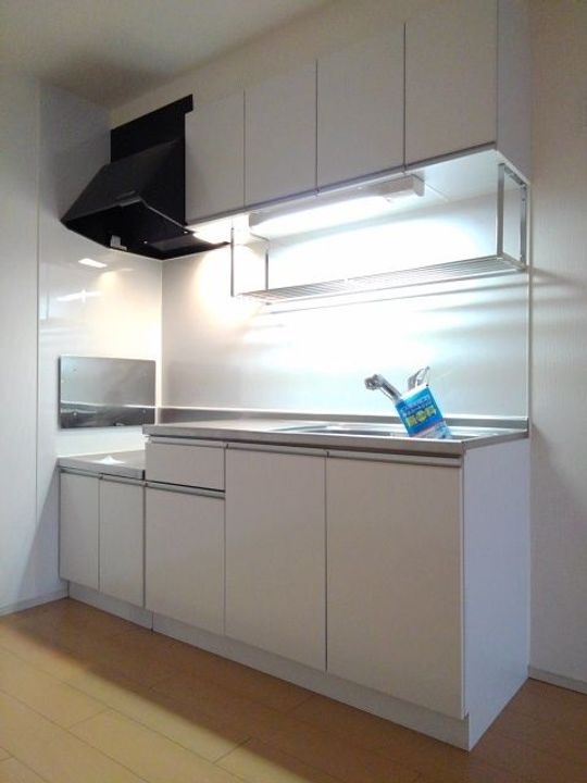 福島県福島市町庭坂字内町(アパート)の賃貸物件のキッチン