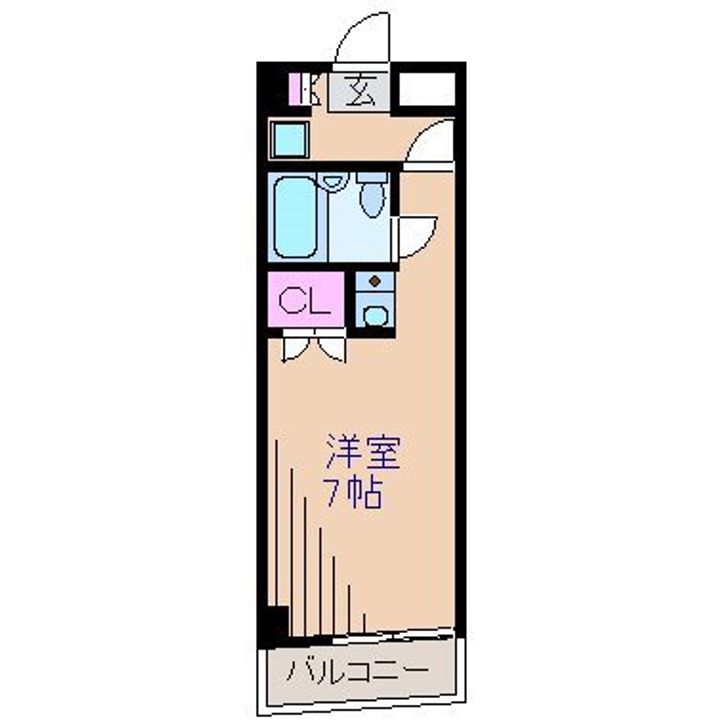 トゥールモンド新横浜の間取り