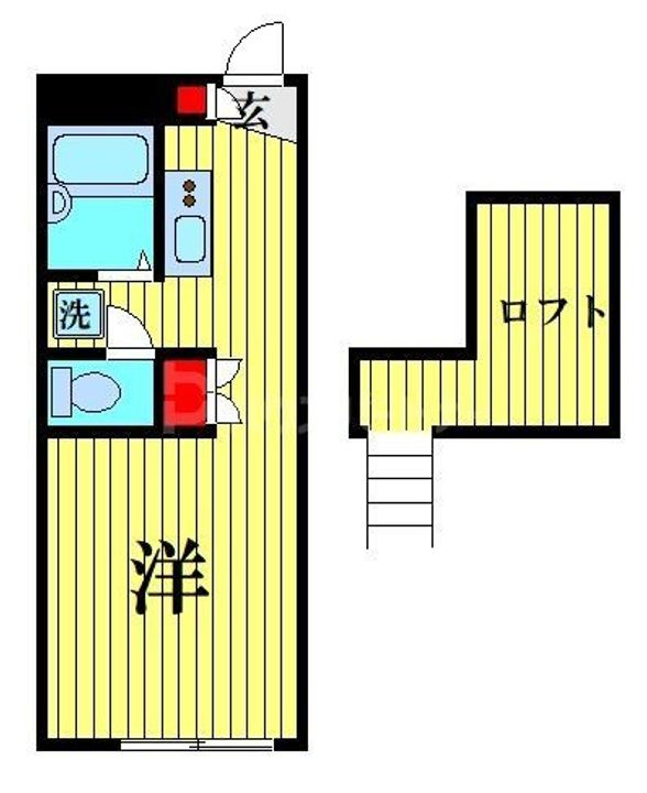 埼玉県さいたま市大宮区天沼町2(アパート)の賃貸物件の間取り