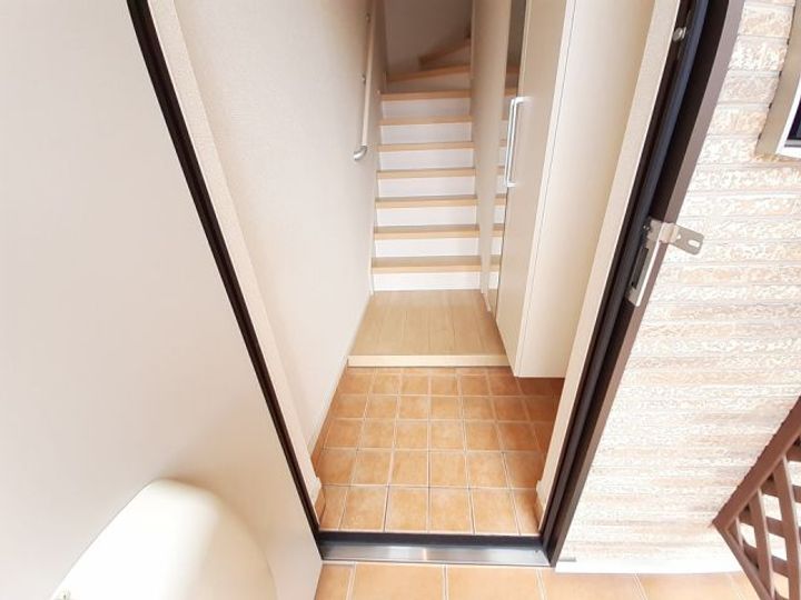 ラピス ラズリの玄関