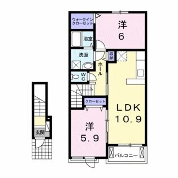 ラピス ラズリの間取り