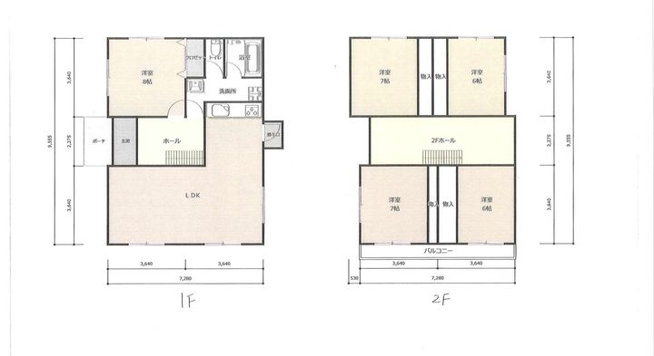 神奈川県三浦郡葉山町堀内(一戸建)の賃貸物件の間取り