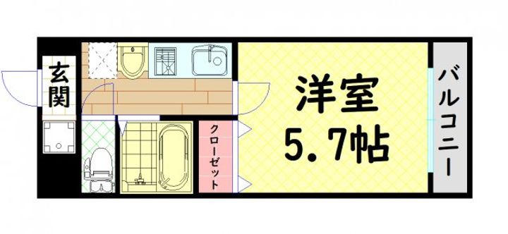 プレミアム本町の間取り