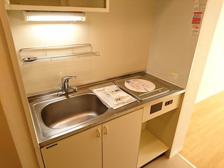 神奈川県横浜市港北区錦が丘(マンション)の賃貸物件のキッチン