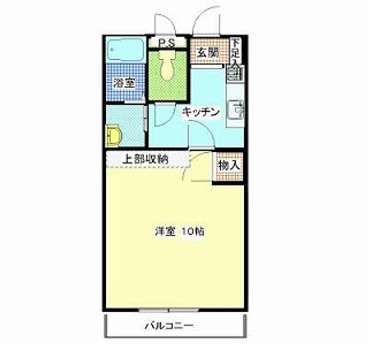 メゾンルミエール307号の間取り