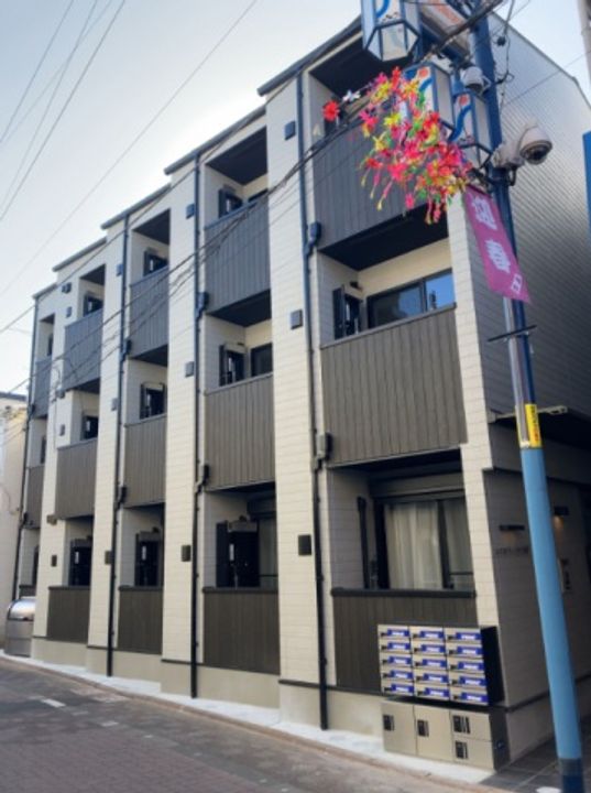 エクセラン仲六郷の外観