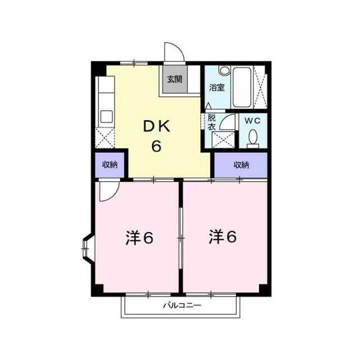 八木沢ビルの間取り