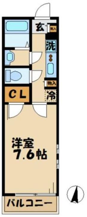 クレイノMIRAI(56138)の間取り