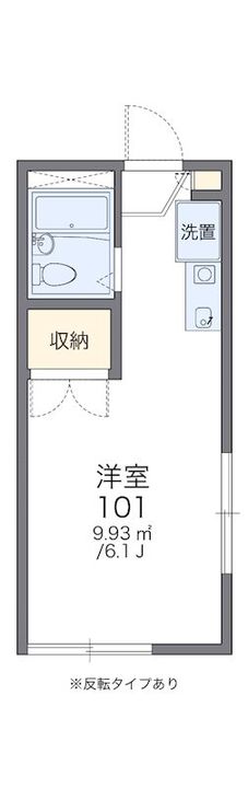 東京都小平市上水新町3(アパート)の賃貸物件の間取り