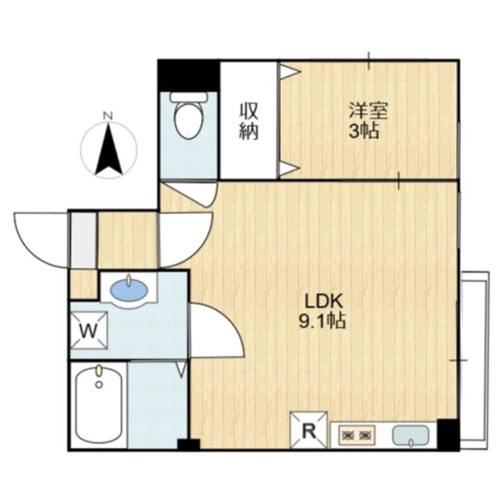 シルフィードの間取り
