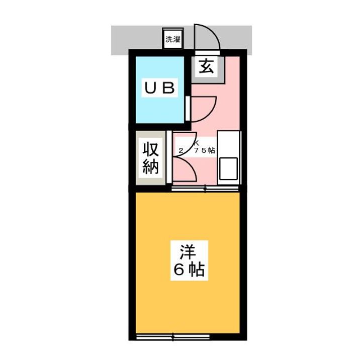コーポ京の間取り