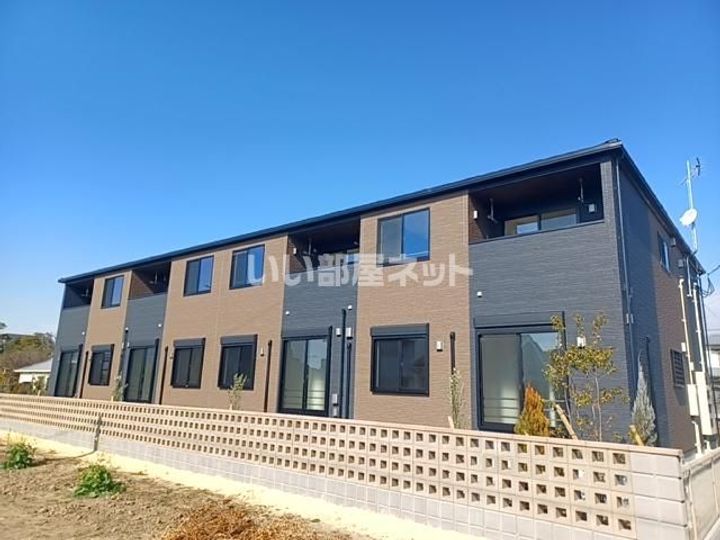 福岡県八女市大島(アパート)の賃貸物件の外観