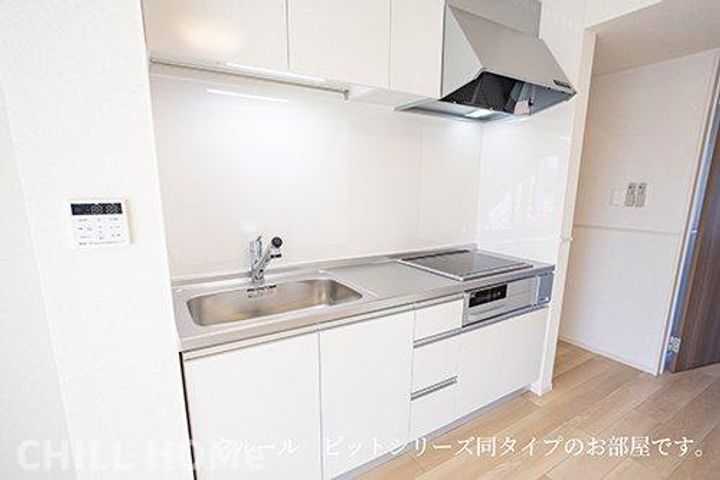 群馬県高崎市浜尻町(アパート)の賃貸物件のキッチン