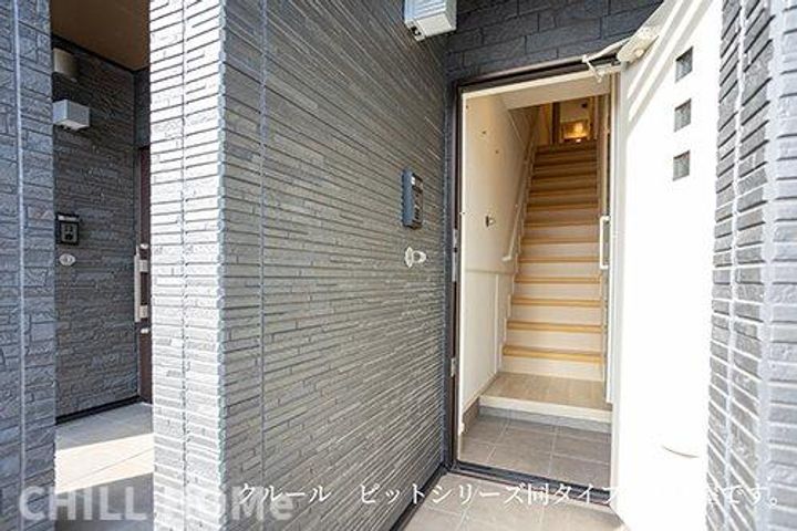 群馬県高崎市浜尻町(アパート)の賃貸物件の玄関
