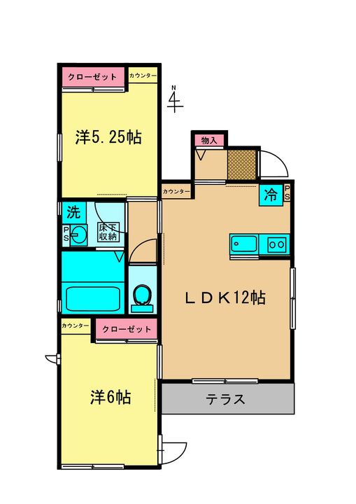 アドレイション・ヒルの間取り