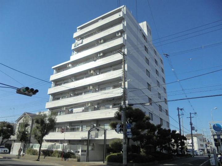 ライフコート針中野の外観