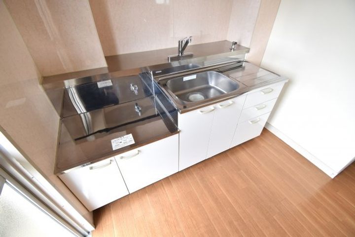 群馬県前橋市南町3(マンション)の賃貸物件のキッチン