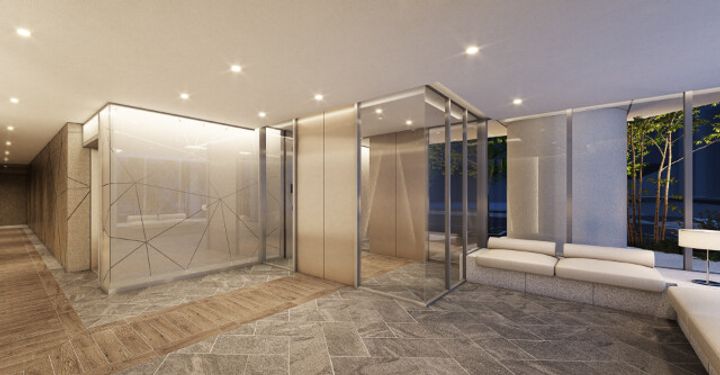 パークホームズ浜松町の地図