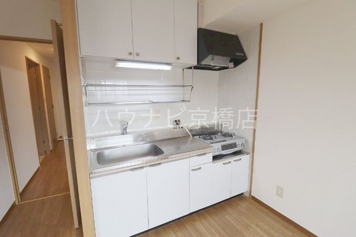 大阪府大阪市都島区都島北通2(マンション)の賃貸物件のキッチン