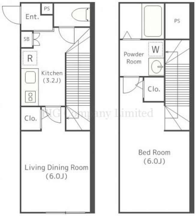 RiverResidence用賀の間取り