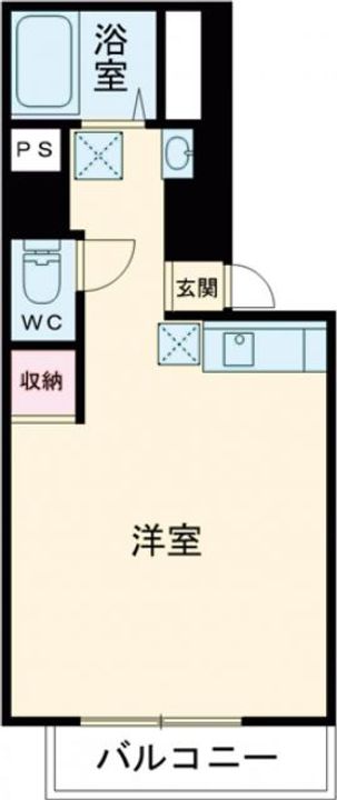 メセナ上水戸の間取り