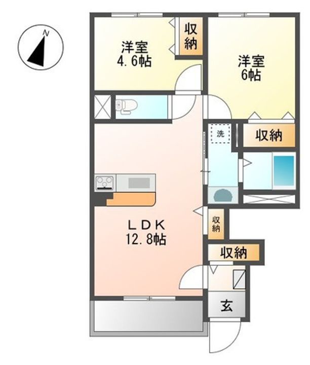 リアン ジュナスの間取り