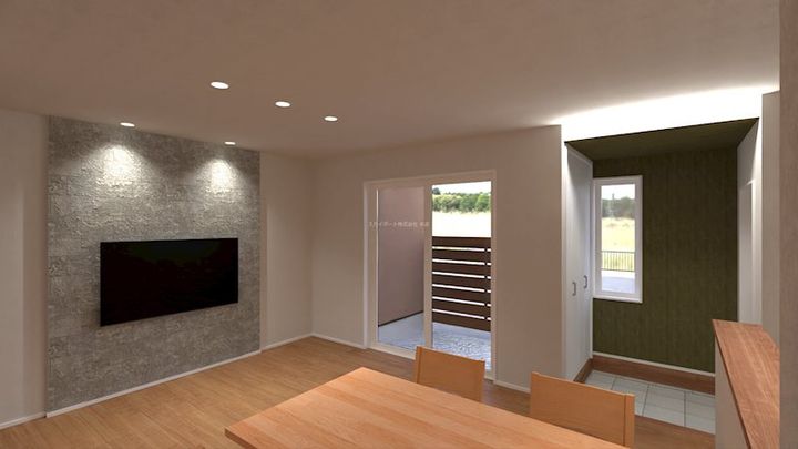 Green Gablesの居間