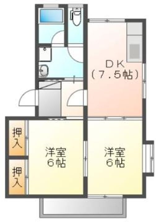 プリメーラ春日の間取り