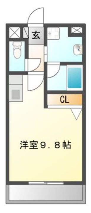ソレイユ清和園の間取り