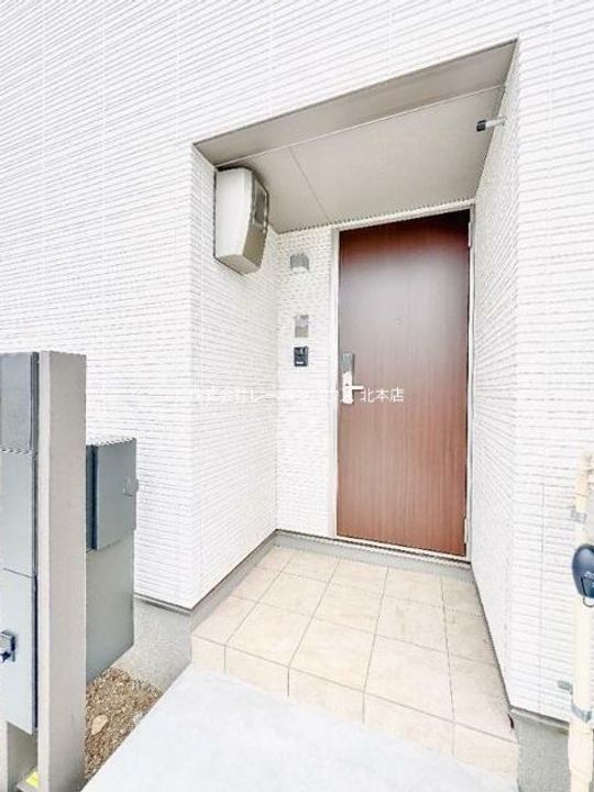 カーサクラーノの玄関
