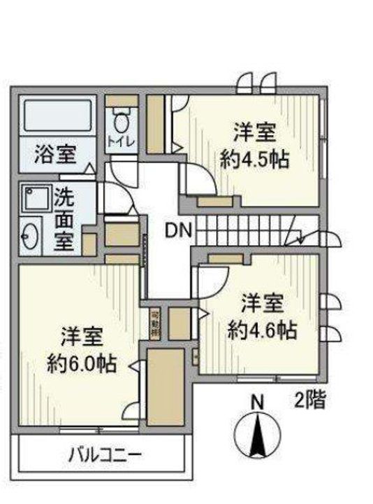 東京都杉並区井草2(一戸建)の賃貸物件の内装
