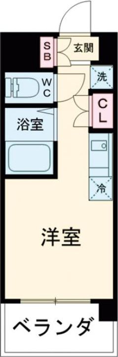 ウエリスアイビー世田谷仙川の間取り