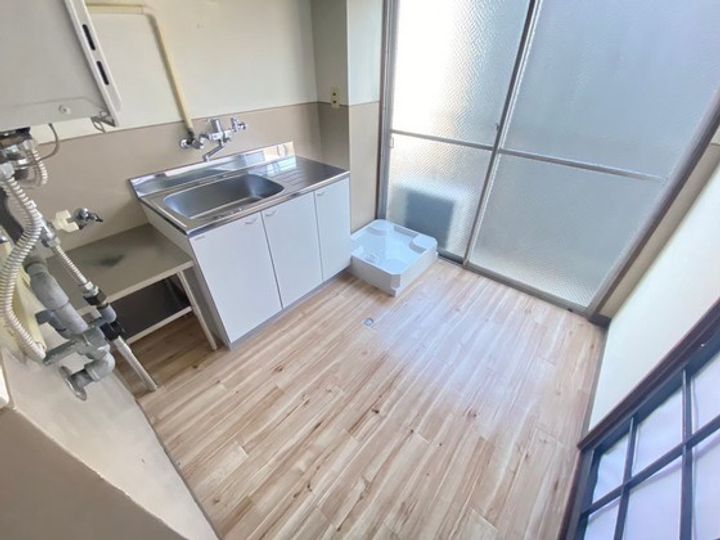 奥ビルのキッチン