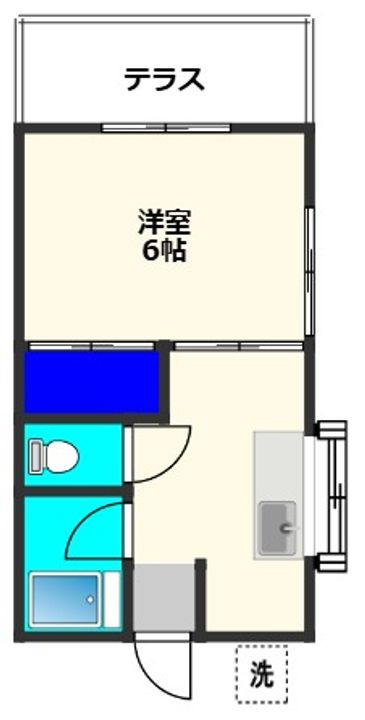 クリーンハイツの間取り