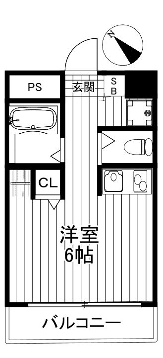 みのわアメージングマンションの間取り