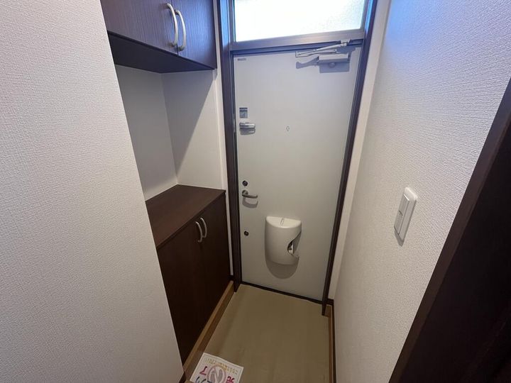 ソレイユパルク12番館の玄関