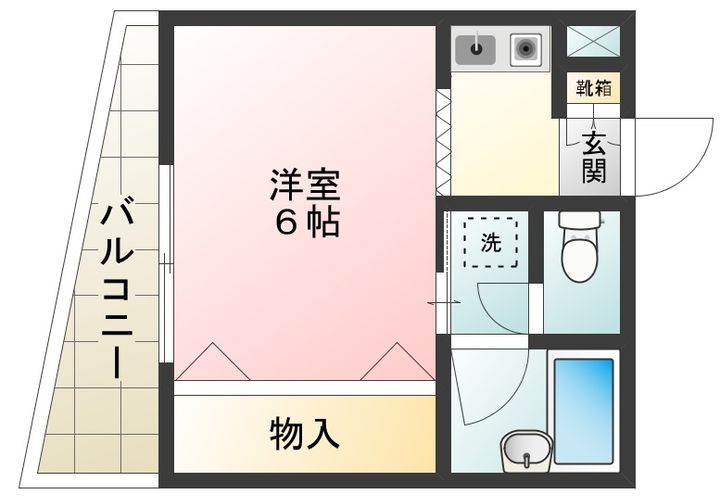 ユーキドエルの間取り