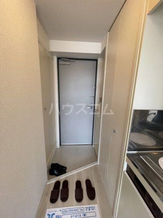 コスモハイム元住吉の玄関