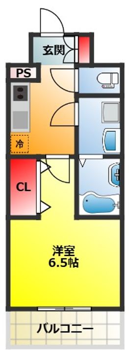 大阪府大阪市東淀川区菅原6(マンション)の賃貸物件の間取り