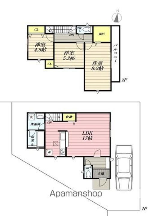 東京都練馬区大泉学園町7(一戸建)の賃貸物件の間取り