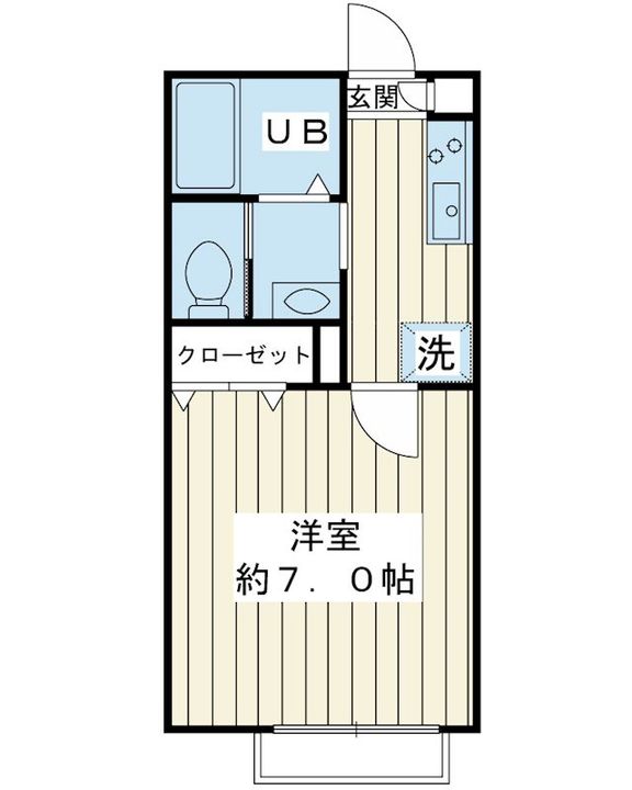 ヴィラクリムトの間取り