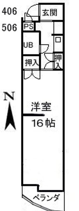 ファートンビルの間取り