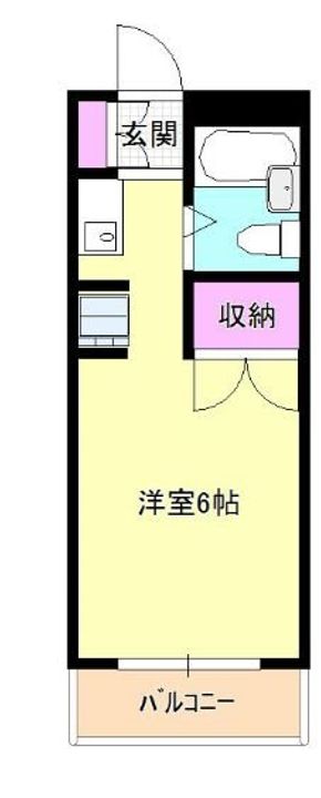 東京都八王子市千人町2(マンション)の賃貸物件の間取り