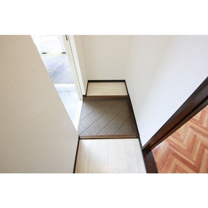 メゾン アンソレイエの玄関