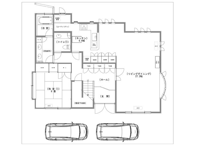東京都目黒区原町2(一戸建)の賃貸物件の間取り