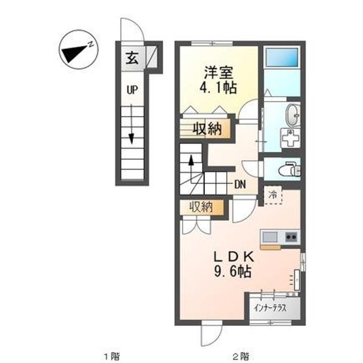 フローラの間取り
